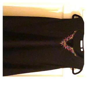 2 piece sleeveless top with matching cardigan set